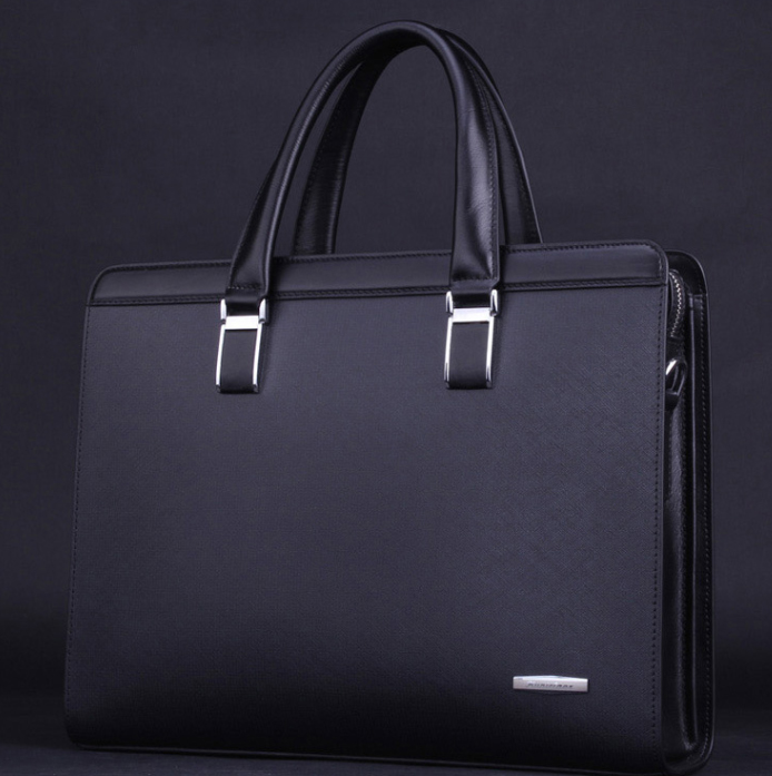 Nuevo estilo para hombre Casual Business Messenger Bag Negro ZAD